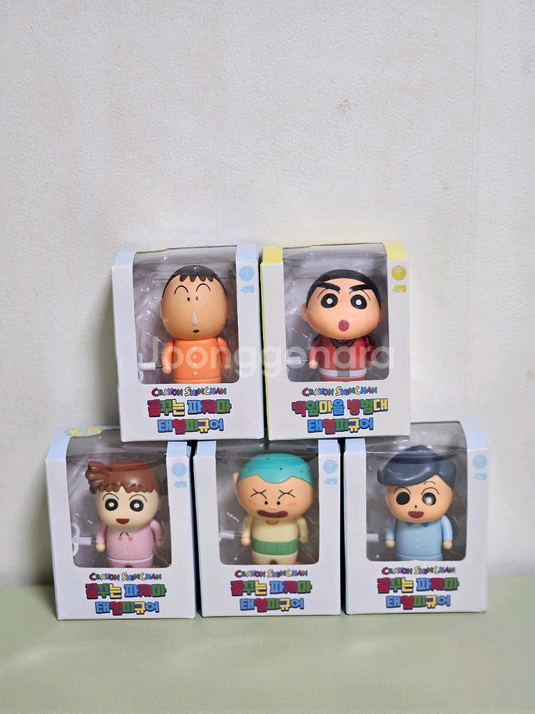 미개봉)떡잎마을방범대 꿈꾸는파자마 태엽피규어 짱구--0