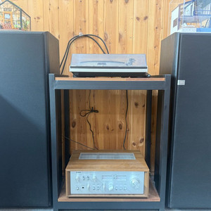 데논 턴테이블 야마하앰프 jbl스피커