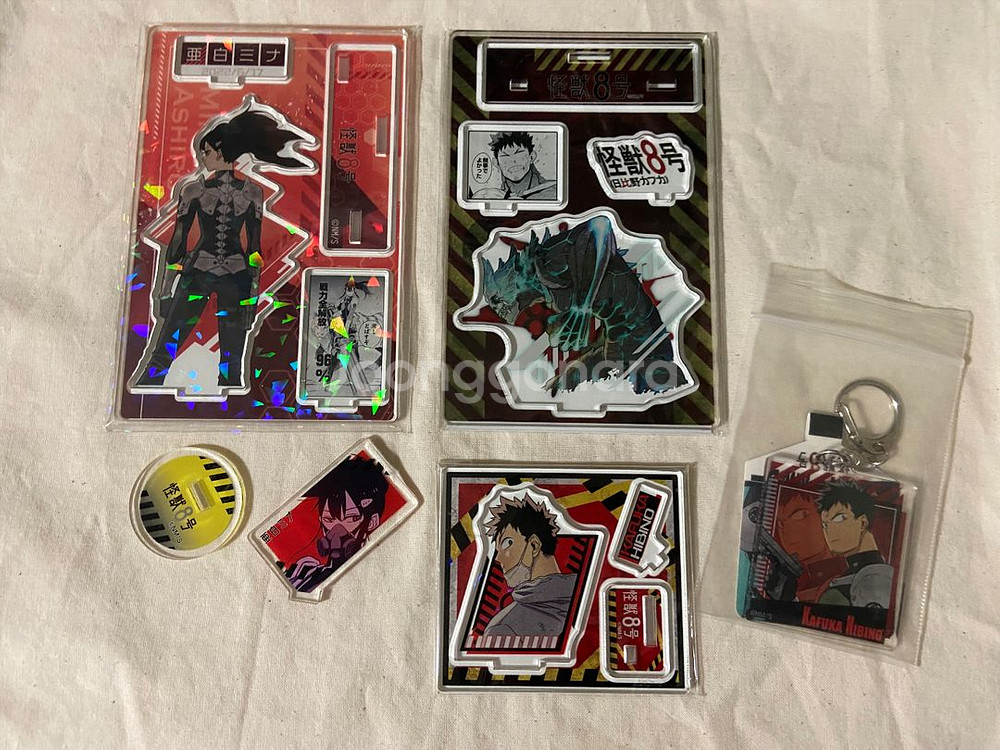 괴수8호 1~15권 만화책, 미나 레노 디오라마 일괄--5