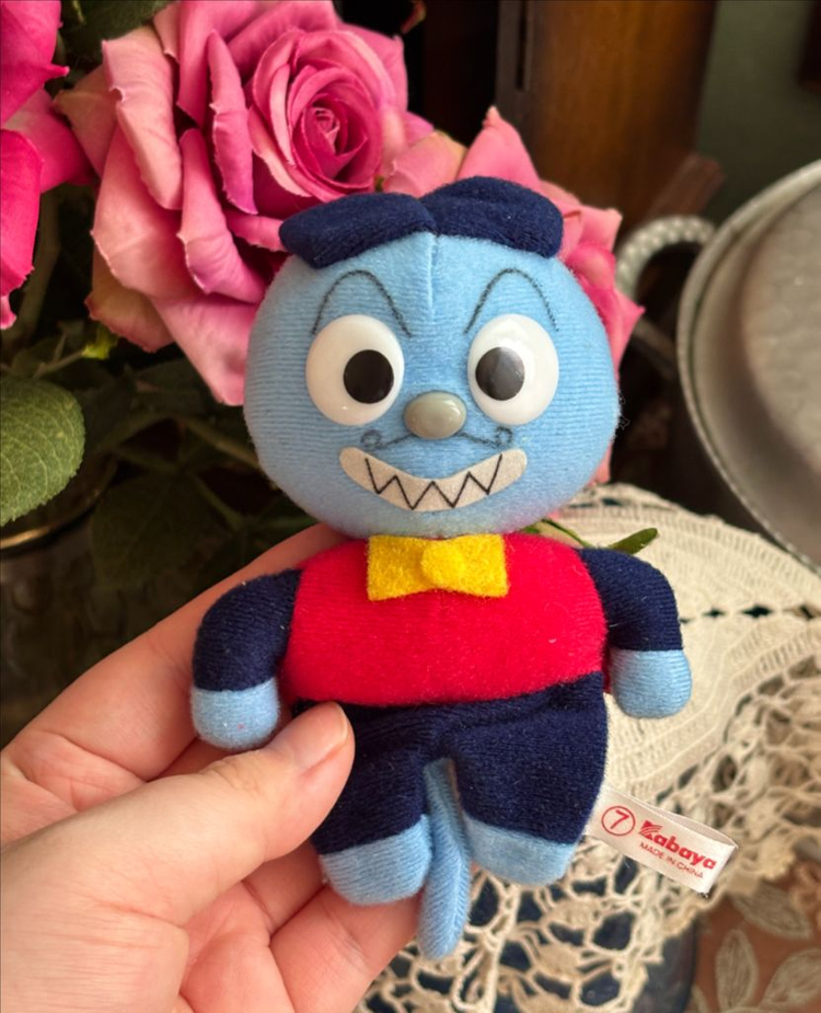 일본고전애니 난다난다니얀다 고전인형키링 빈티지인형호빵맨 빈티지토이 y2k일본장난감 고전완구--4