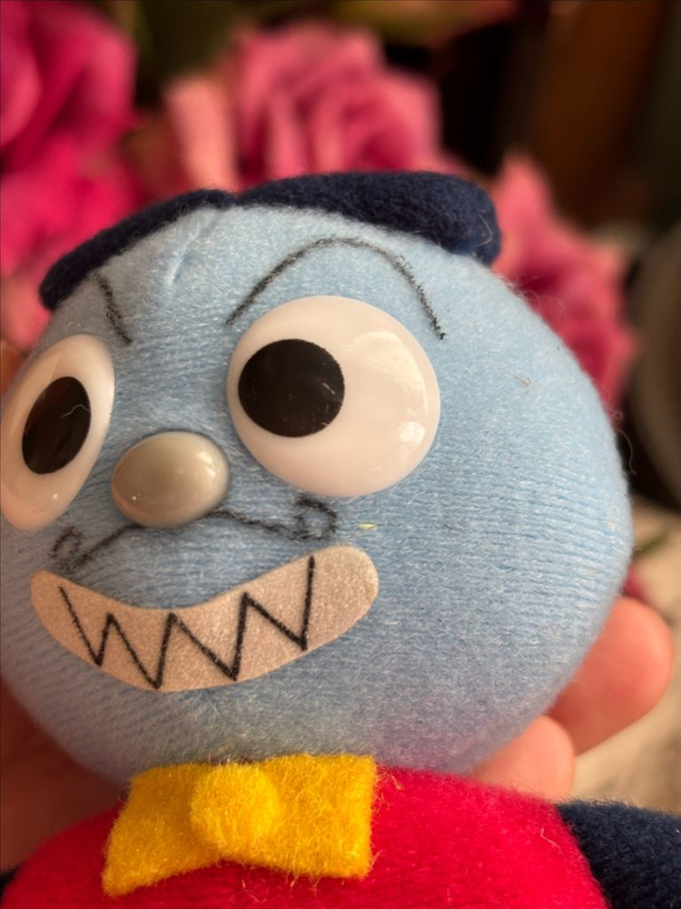 일본고전애니 난다난다니얀다 고전인형키링 빈티지인형호빵맨 빈티지토이 y2k일본장난감 고전완구--7