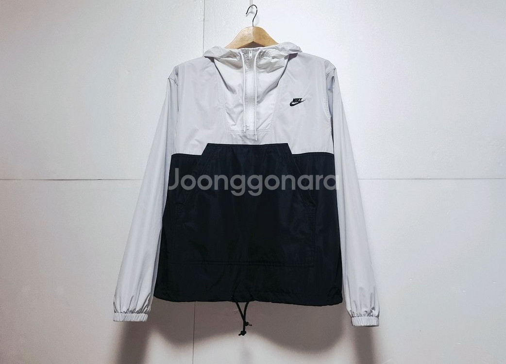 남성 2025 최신형 나이키 경량 우븐 아노락 바람막이--1