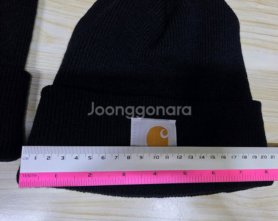 칼하트 비니 블랙색상 정품--3