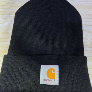 칼하트 롱 비니 블랙 프리사이즈
