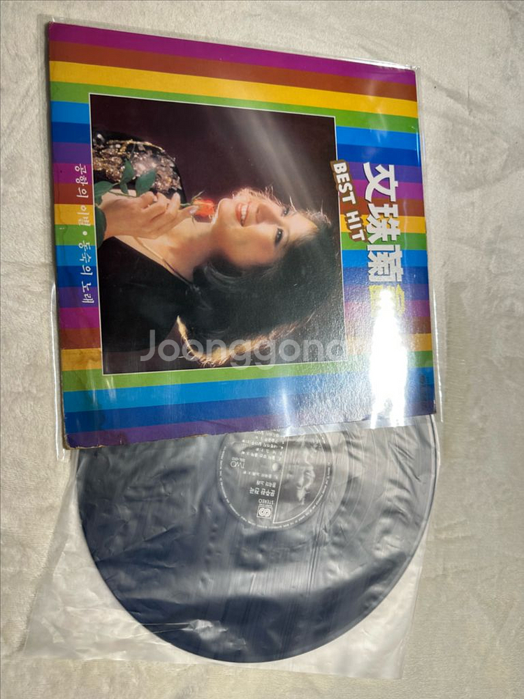 문주란 BEST HIT 전곡 LP - 공항의 이별/동숙--7