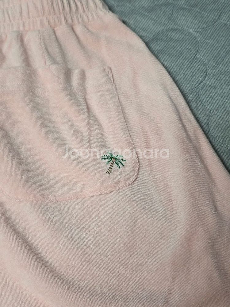 디아도라 카리나 테리 카라반팔 하프팬츠 핑크 세트--4