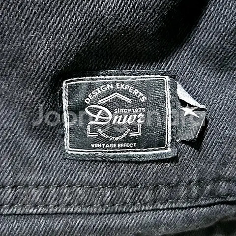 M) 자라 블랙 데님 집업 워크자켓 6987 411--6