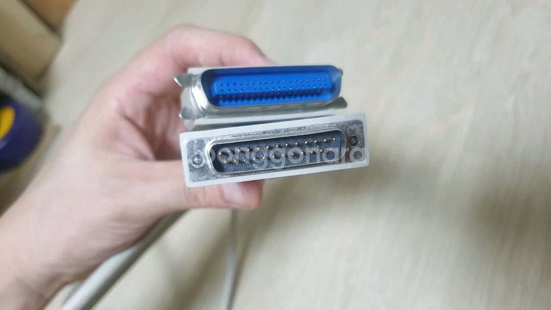 HP 프린터케이블 25핀M to 36핀M--3