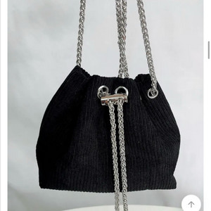 코듀로이 복조리 미니 크로스백