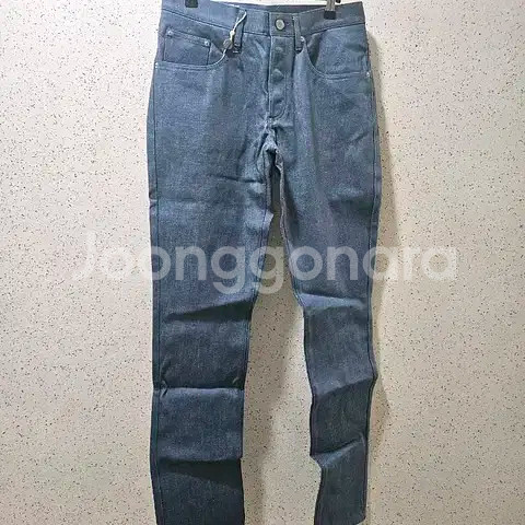 30) 메종키츠네 스카이블루 데님 청바지 정품--4