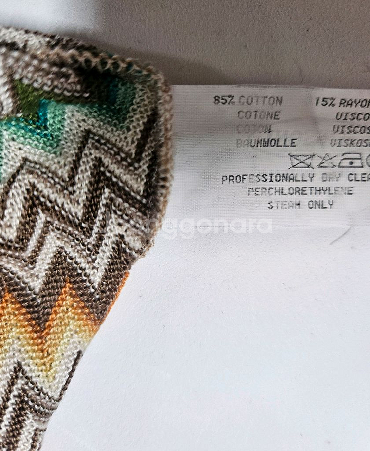 95)미쏘니 니트 명품 반팔티셔츠--4