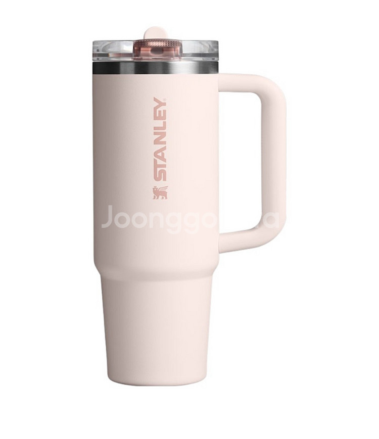 [새제품]스탠리 퀜처 텀블러 로즈쿼츠 887ml--2