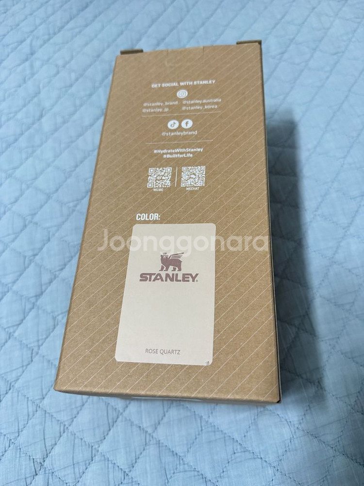 [새제품]스탠리 퀜처 텀블러 로즈쿼츠 887ml--4