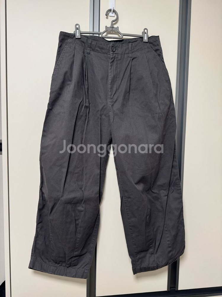 무신사 스탠다드 와이드 팬츠 32--2