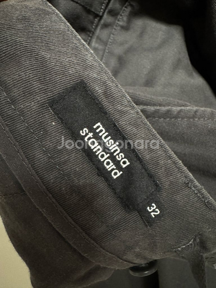 무신사 스탠다드 와이드 팬츠 32--4