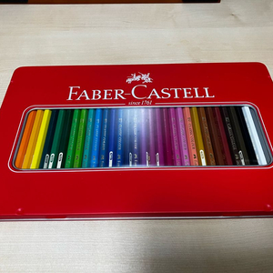 파버카스텔 36색 색연필 틴케이스