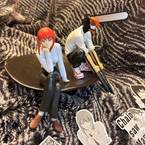 마키마+덴지 피규어세트 (일본 애니메이션) 체인소맨