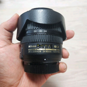 니콘마운트 AF-S 24-85mm ED렌즈 팝니다