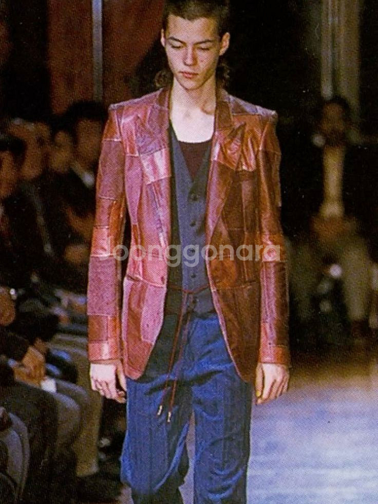 (보류) 넘버나인 SS01 패치워크 스컬 자켓--0