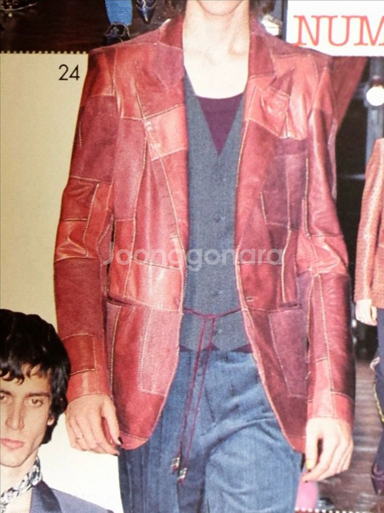 (보류) 넘버나인 SS01 패치워크 스컬 자켓--1