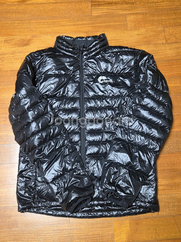 네파 850 구스다운 경량 패딩 블랙 95--0