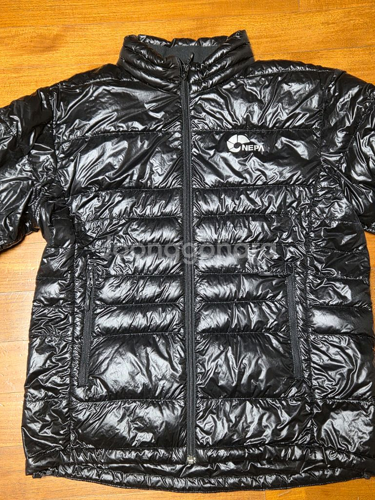 네파 850 구스다운 경량 패딩 블랙 95--3