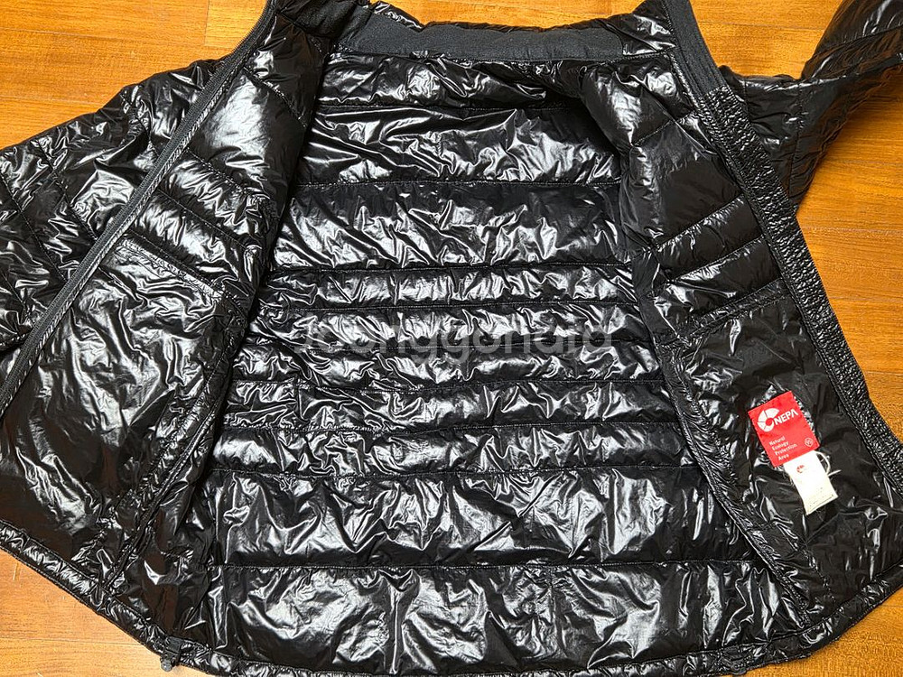 네파 850 구스다운 경량 패딩 블랙 95--6