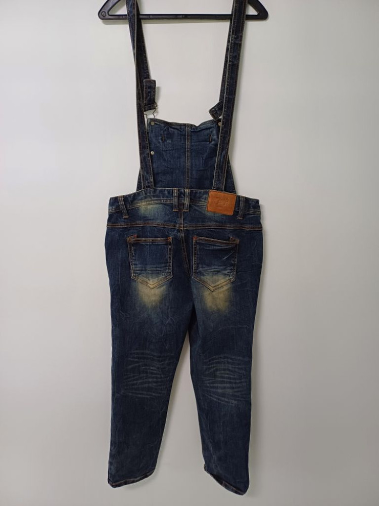 여성 지프 데님워싱 멜빵바지 (사방스판27-30)--7