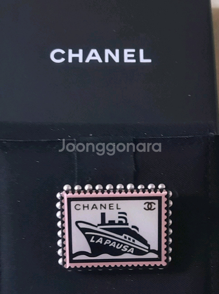 샤넬 브로치 라파우사 정품--2