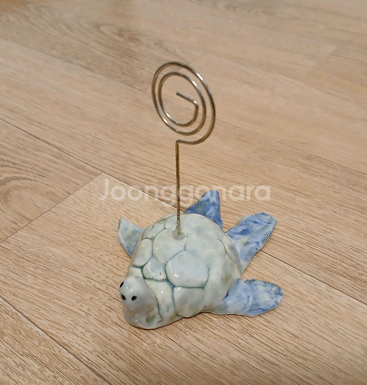 [새것] 도자기 컵과 메모꽂이--2