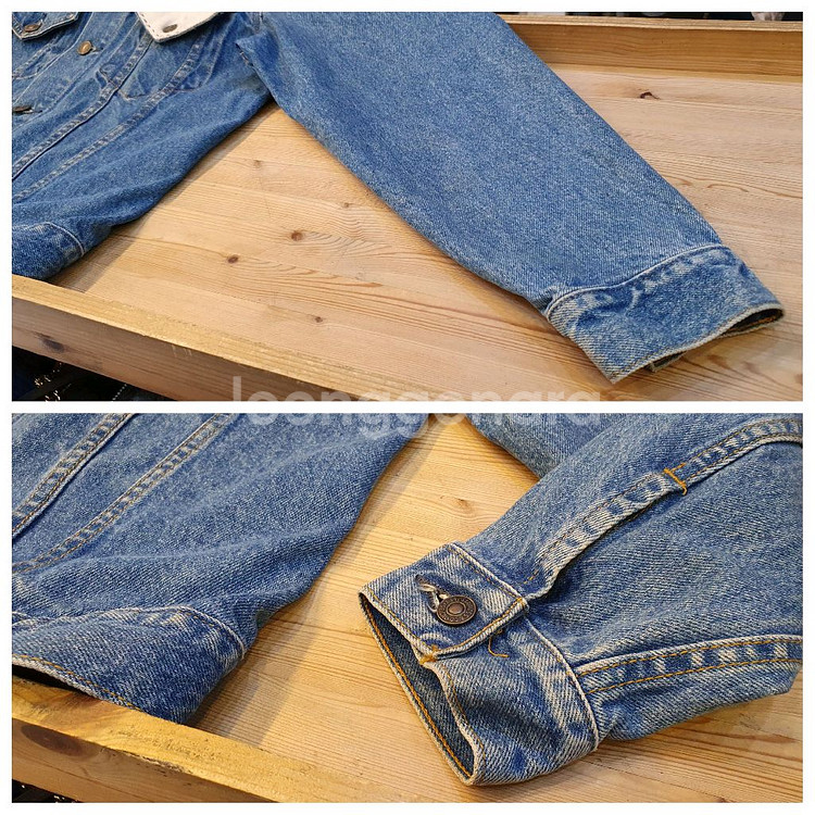 77.리바이스 퀼팅 라운드자켓--3