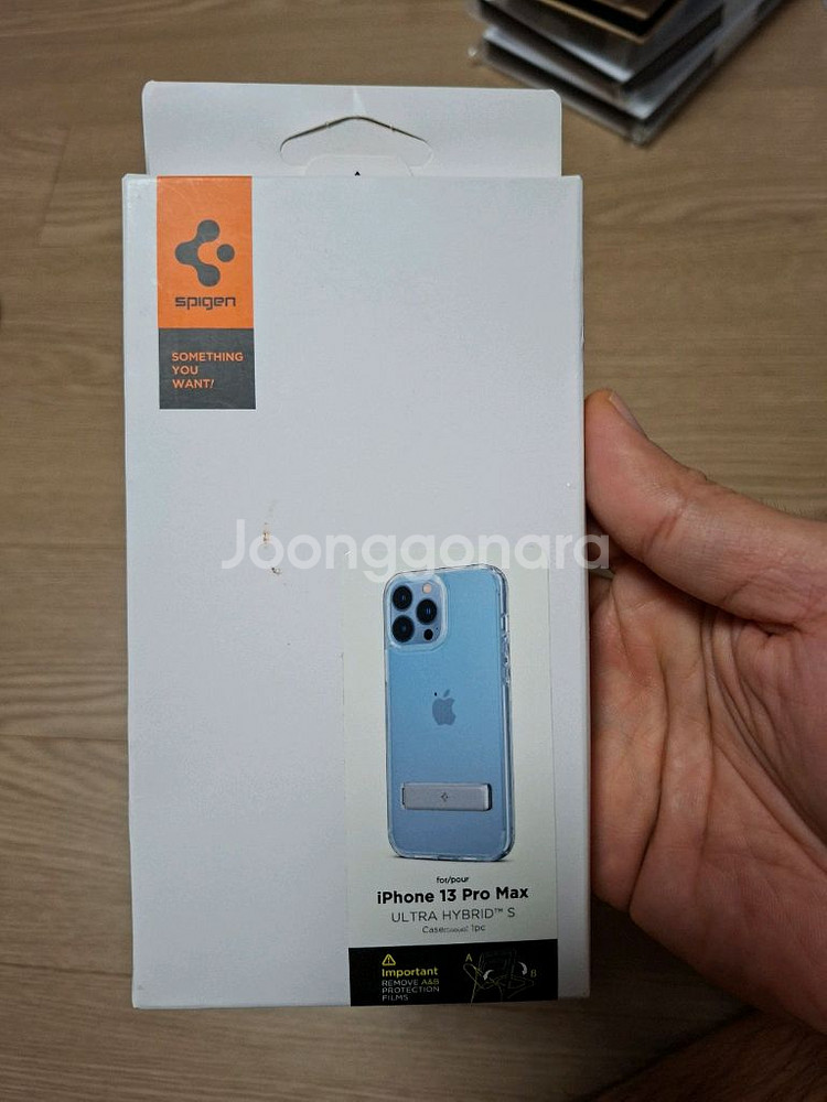 아이폰13프로 슈피겐 정품 미사용 케이스--0