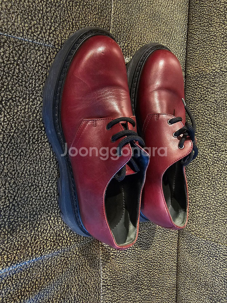 정품 알렉산더맥퀸 트레드더비 옥스블러드 41(270)--0