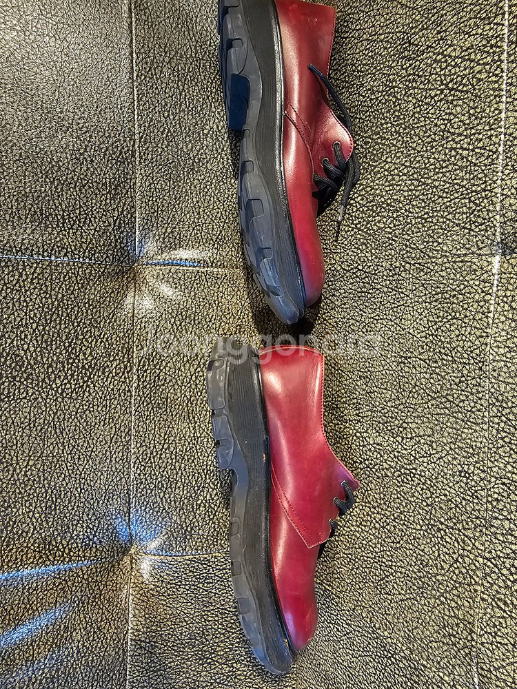 정품 알렉산더맥퀸 트레드더비 옥스블러드 41(270)--3