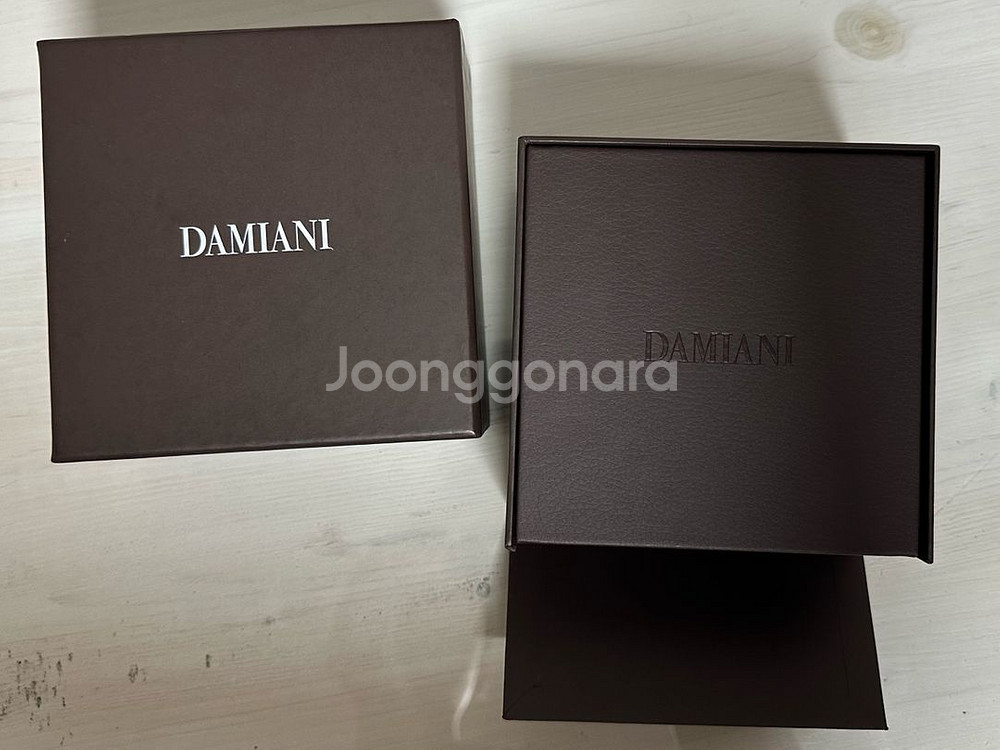 다미아니 벨에포크 화이트골드 목걸이 XS 풀구성--4