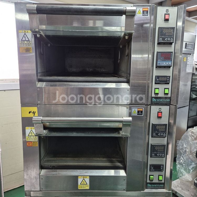 대영 미니 데크오븐 1매 2단+하부발효기 5매--1