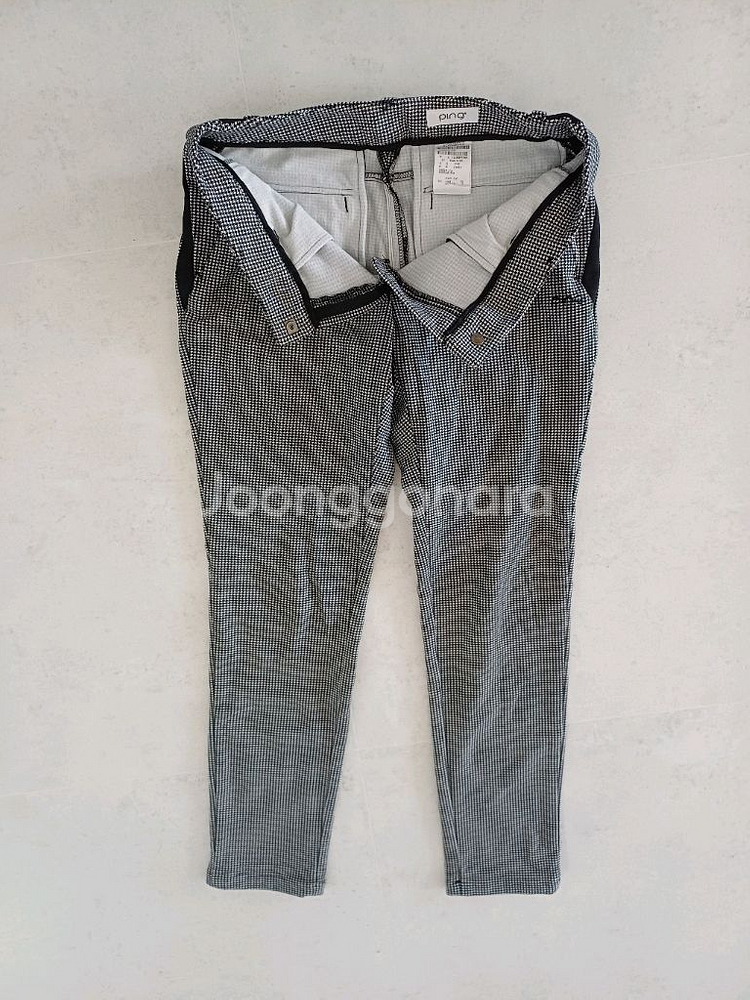 여성 핑골프 간절기 골프바지 (새상품급.사방스판27)--5