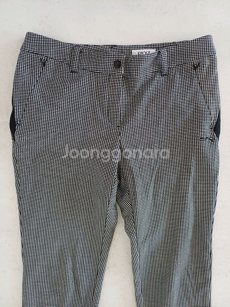 여성 핑골프 간절기 골프바지 (새상품급.사방스판27)--3