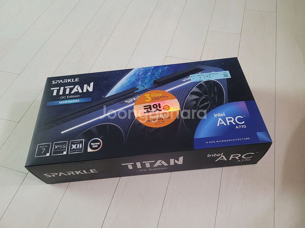 인텔 A770 스파클 타이탄 OC 최고사양 그래픽 카드--5