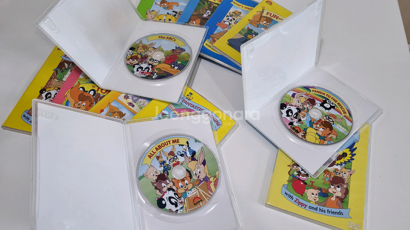 월팸 지피와 친구들 DVD ZIPPY 12장--1