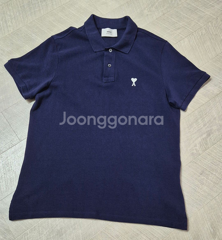 25SS 아미 폴로 티셔츠 L 사이즈 Off White--0