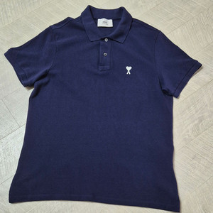 25SS 아미 폴로 티셔츠 L 사이즈 Off White