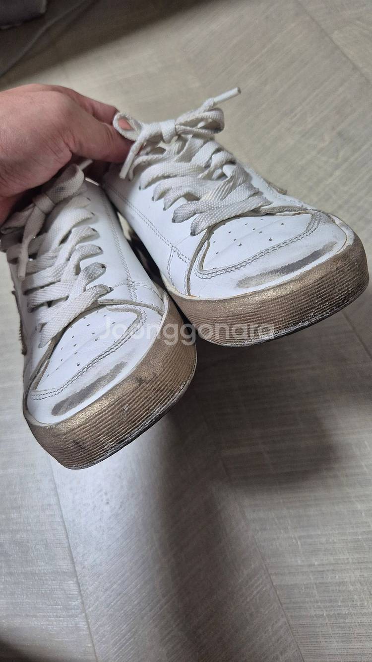 [235] 골든구스 스타단 스니커즈 골드힐 36사이즈--5