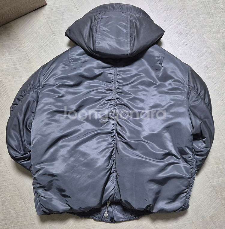 24FW 솔리드옴므 그레이 MA-1 오버 후드 자켓46--1