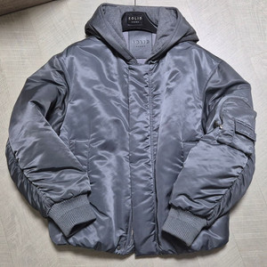 24FW 솔리드옴므 그레이 MA-1 오버 후드 자켓46