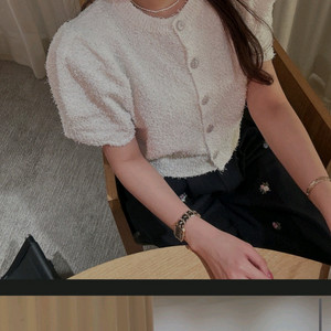 제작 꽃자수팬츠 바이씨니 블랙아이보리새거