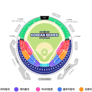 한국시리즈 6차전 1루 익사이팅존 2연석