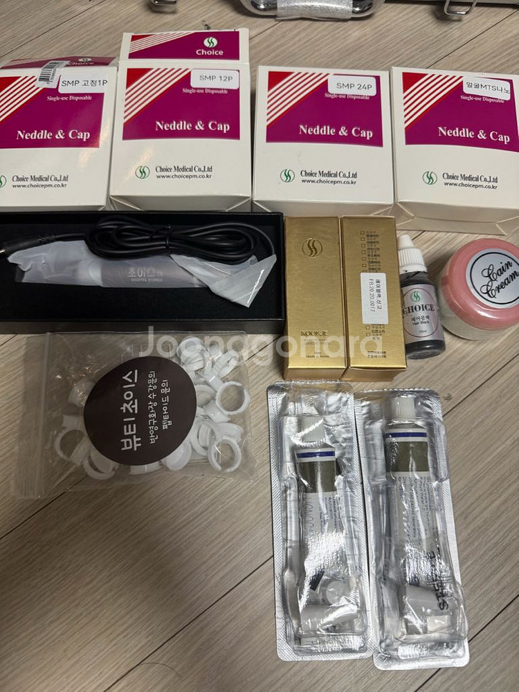 가격내림) 뷰티초이스 smp 두피반영구 디지털 자동머신 세트--2