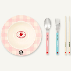 스타벅스 디어러브 볼 앤 커트러리 세트(새상품)