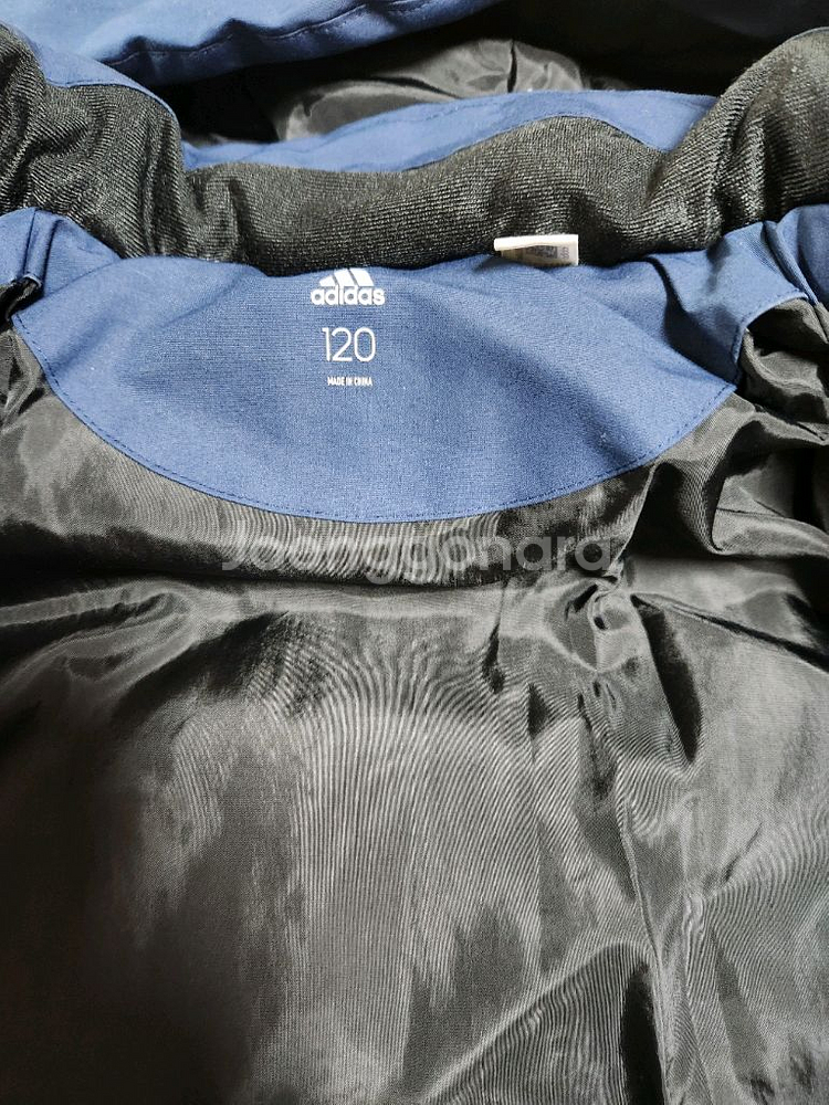 120)아디다스 키즈 덕다운패딩+뉴발 바람막이--3